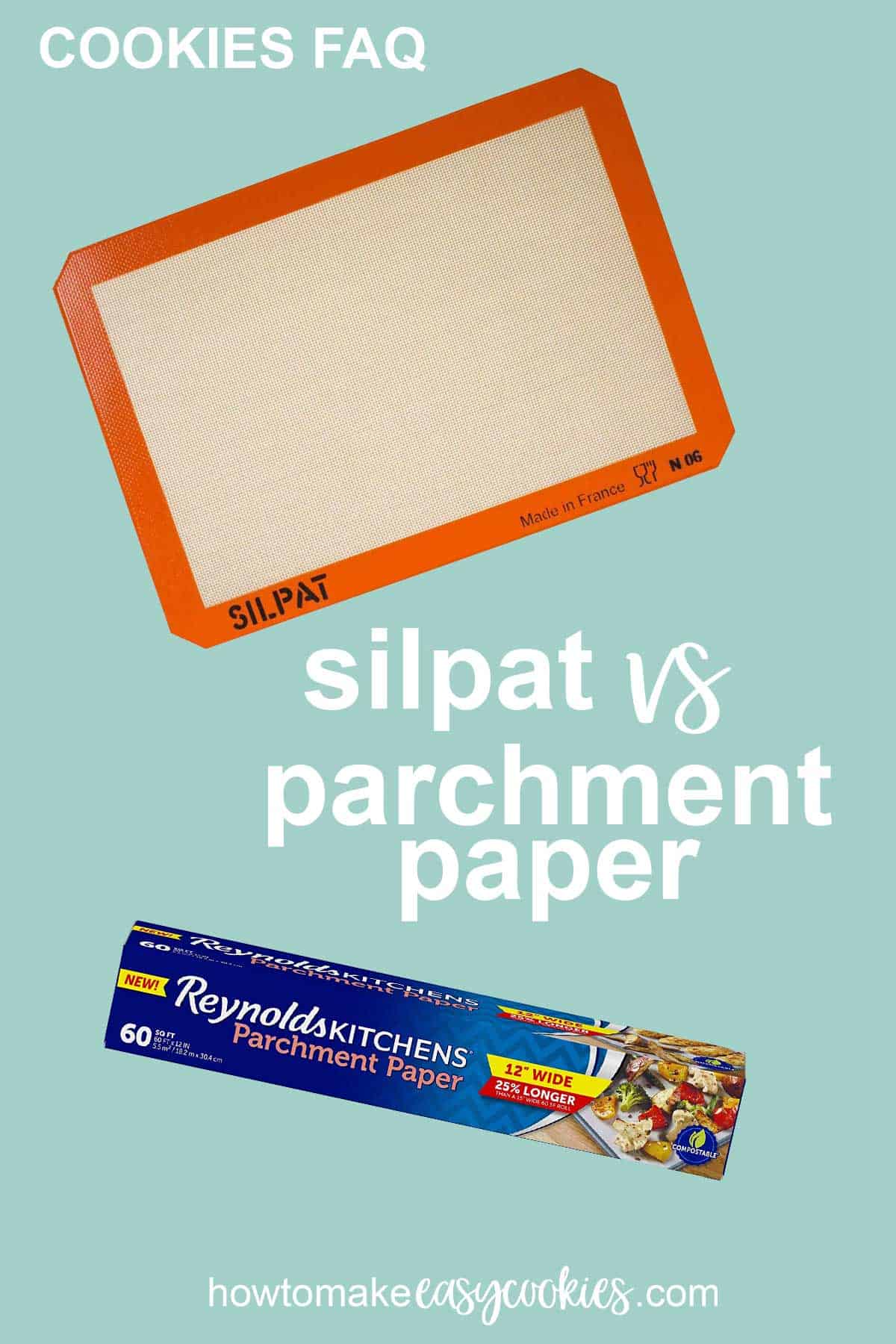 silpat or parchment paper for baking cookies 
