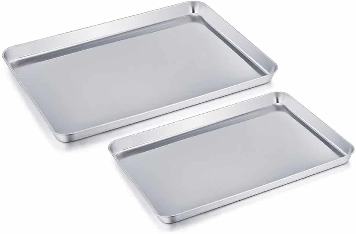 stainless steel baking trays for baking cookies 