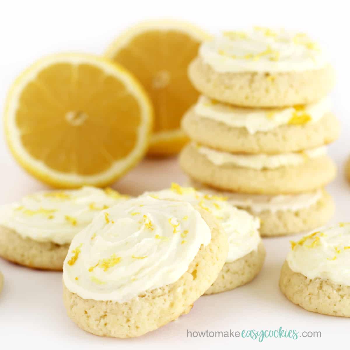 lemon drop cookies recipe image
