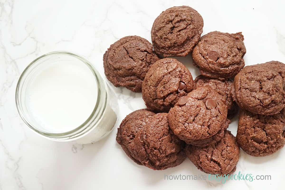 best cookie brownies with milk