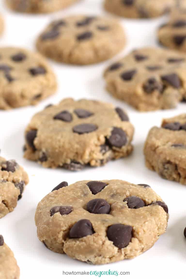 no-bake chocolate chip cookies