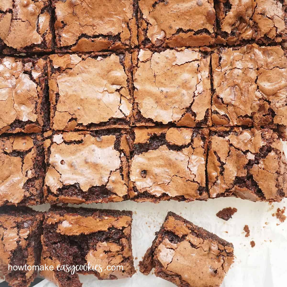 easy fudgy brownies recipe 